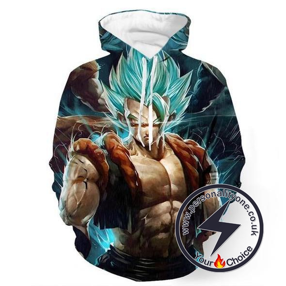 Dragon Ball Z - Gogeta Super Saiyan God 3D - Hoodies